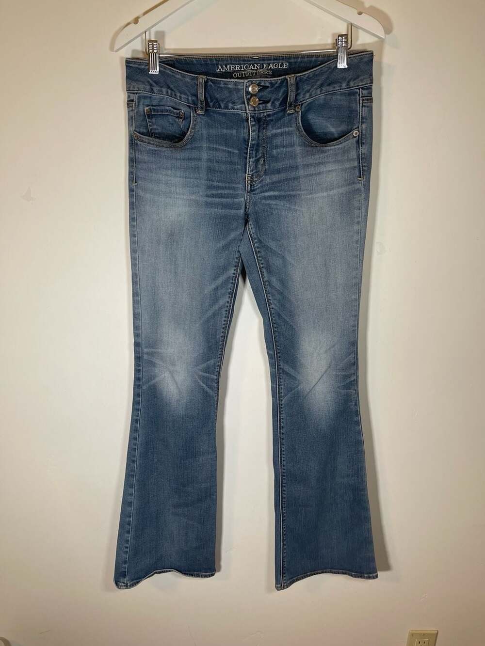 American Eagle "Artist" Super Stretch Bootcut Jeans Women's Size 8 Long